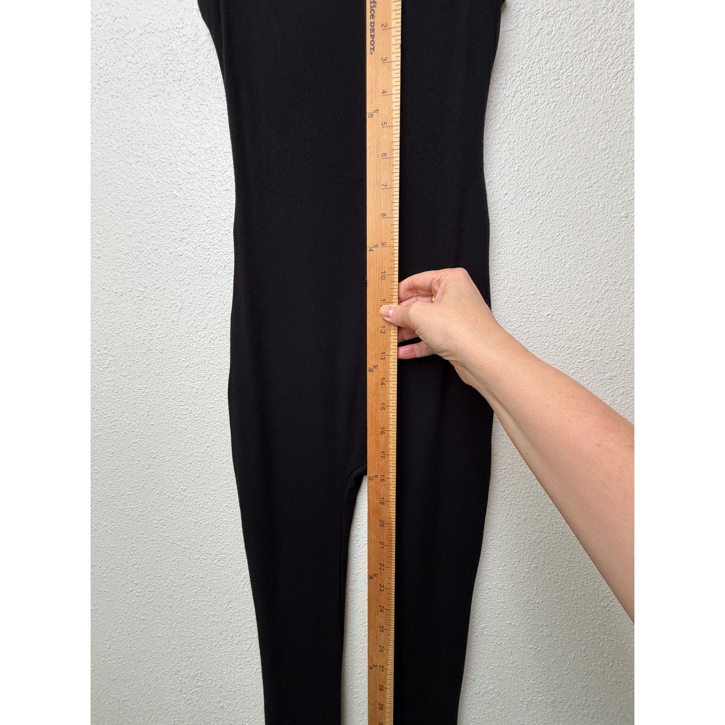 Naked Wardrobe Black Tank Jumpsuit Women XS Bodycon