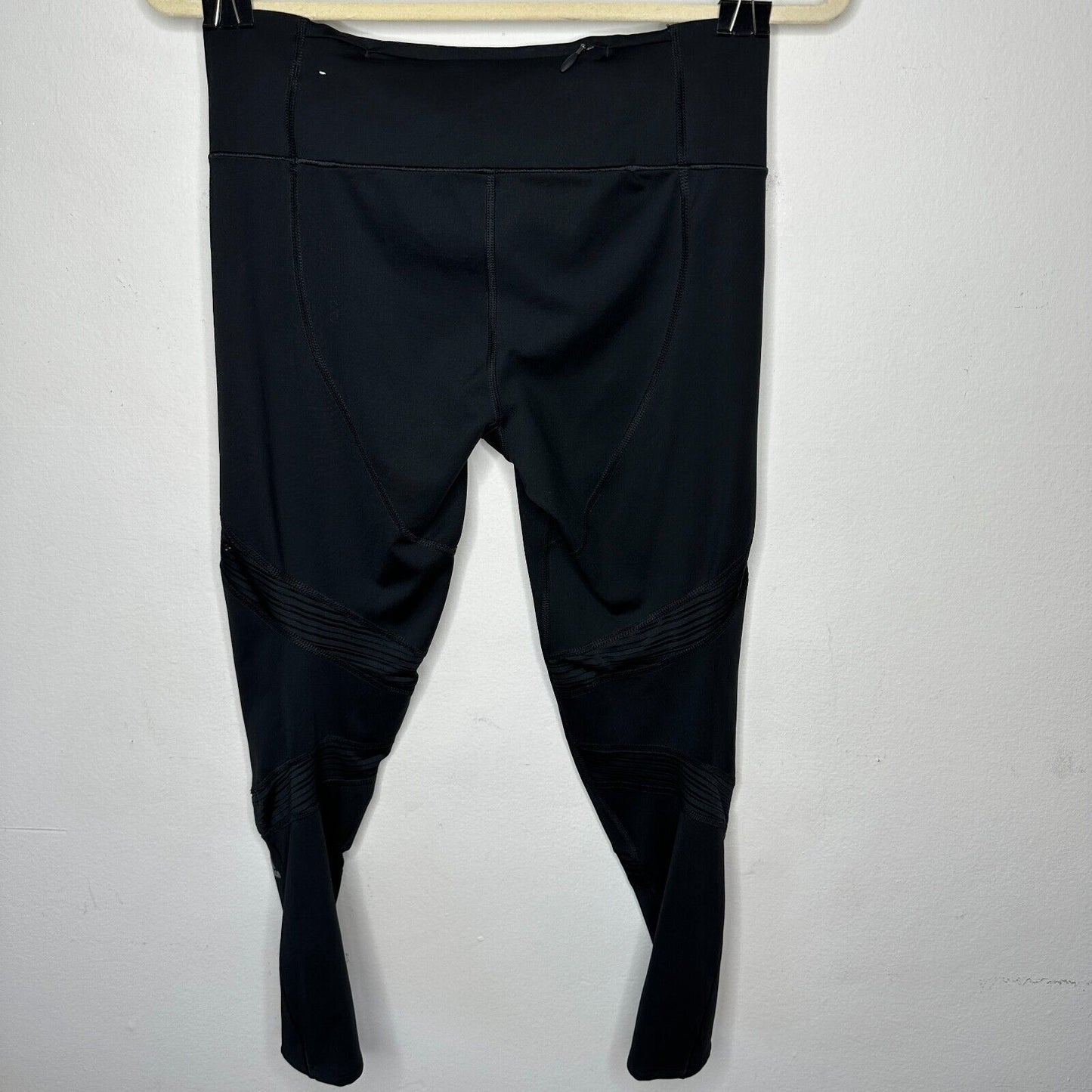 Adidas Mid-Rise Black Running Climacool Aeroready Stretch Pocket Crop Legging SM