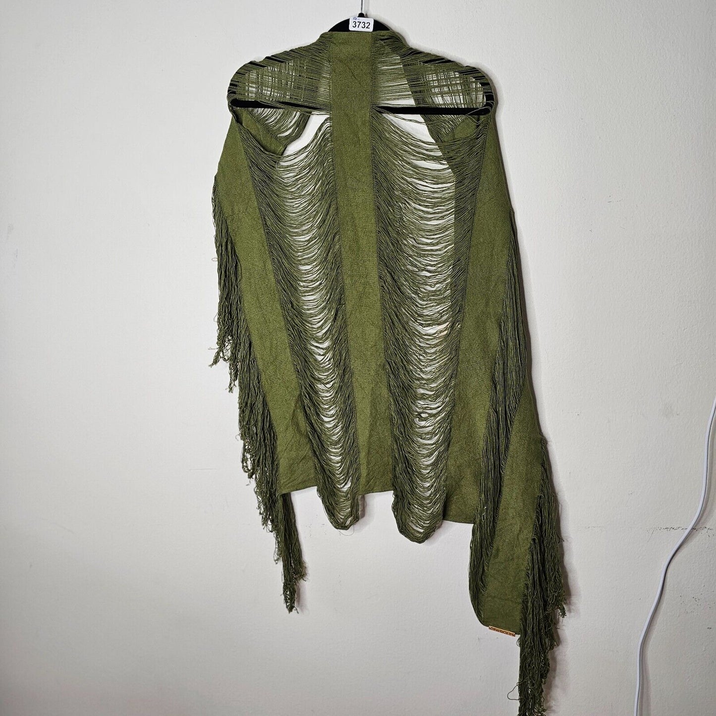 NWT Thrifts & Threads Olive Ahau Sarong Wrap Handmade 100% Organic Cotton OS
