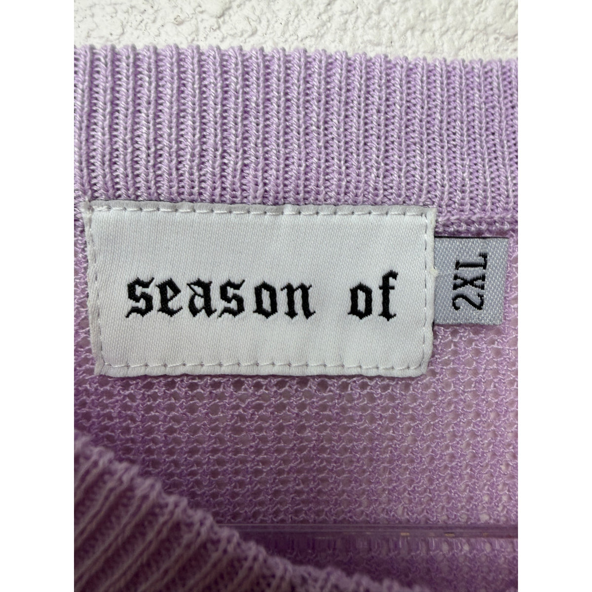 Season Of Lavender 03 Knit Jersey Unisex 2XL