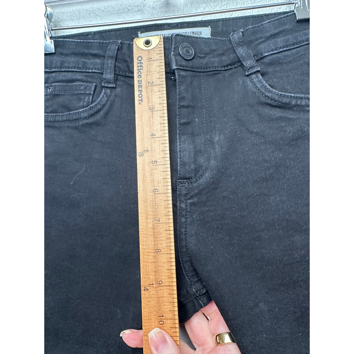 Zara Trafaluc Black High Rise Skinny Jeans Womens US 6