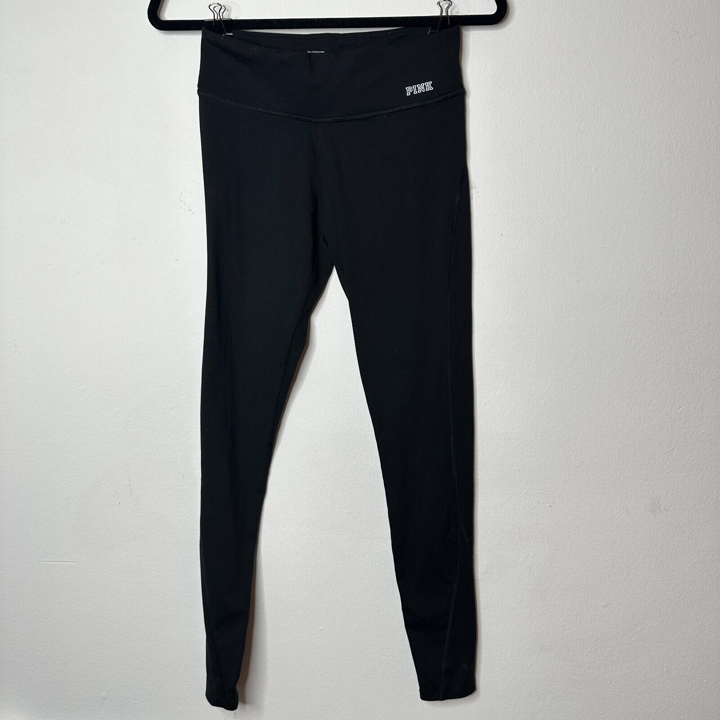 Pink Victoria Secret Jet Black Ultimate Legging Wide Band Tight Yoga Pant XS