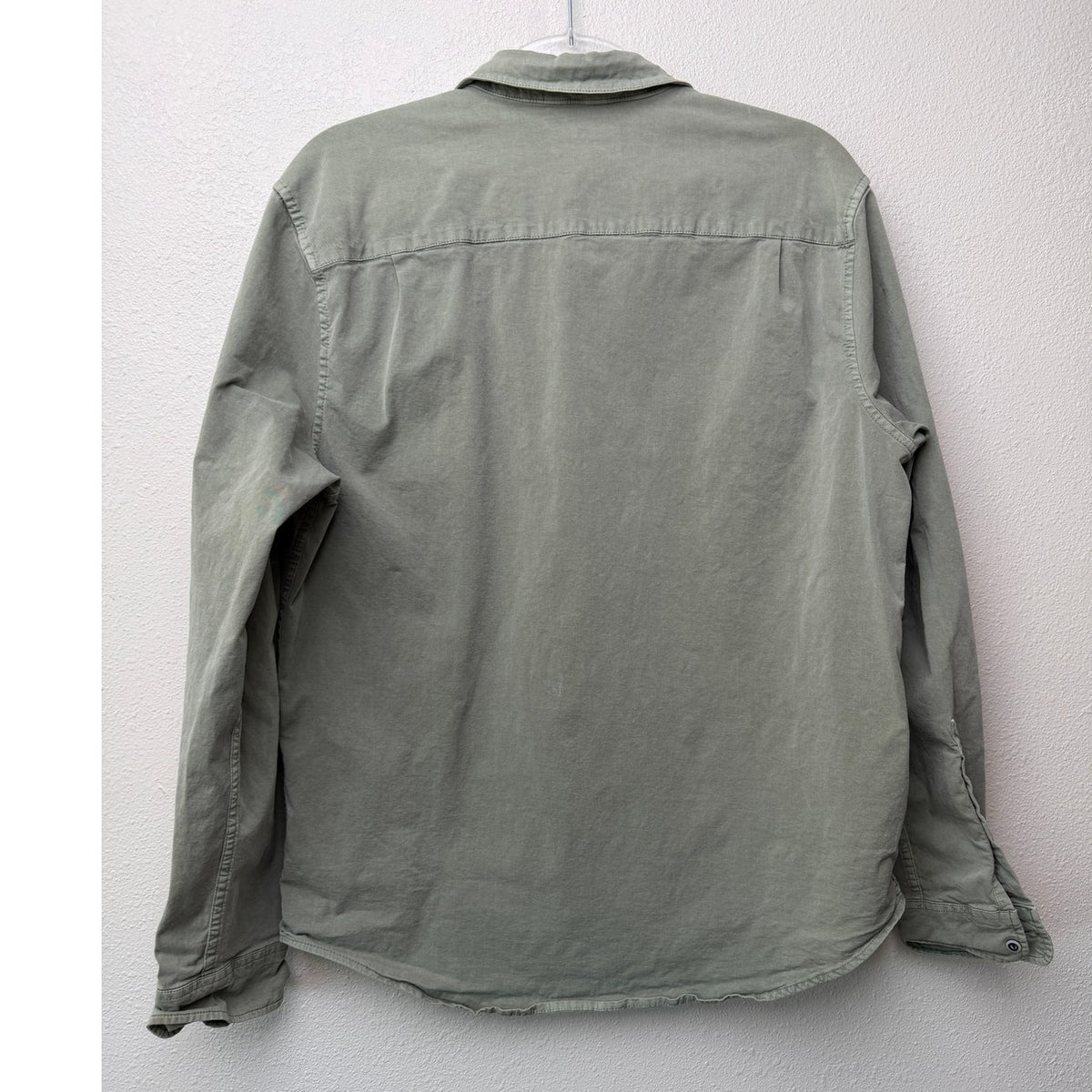 Lucky Brand Sage Green Utility Shirt Men L