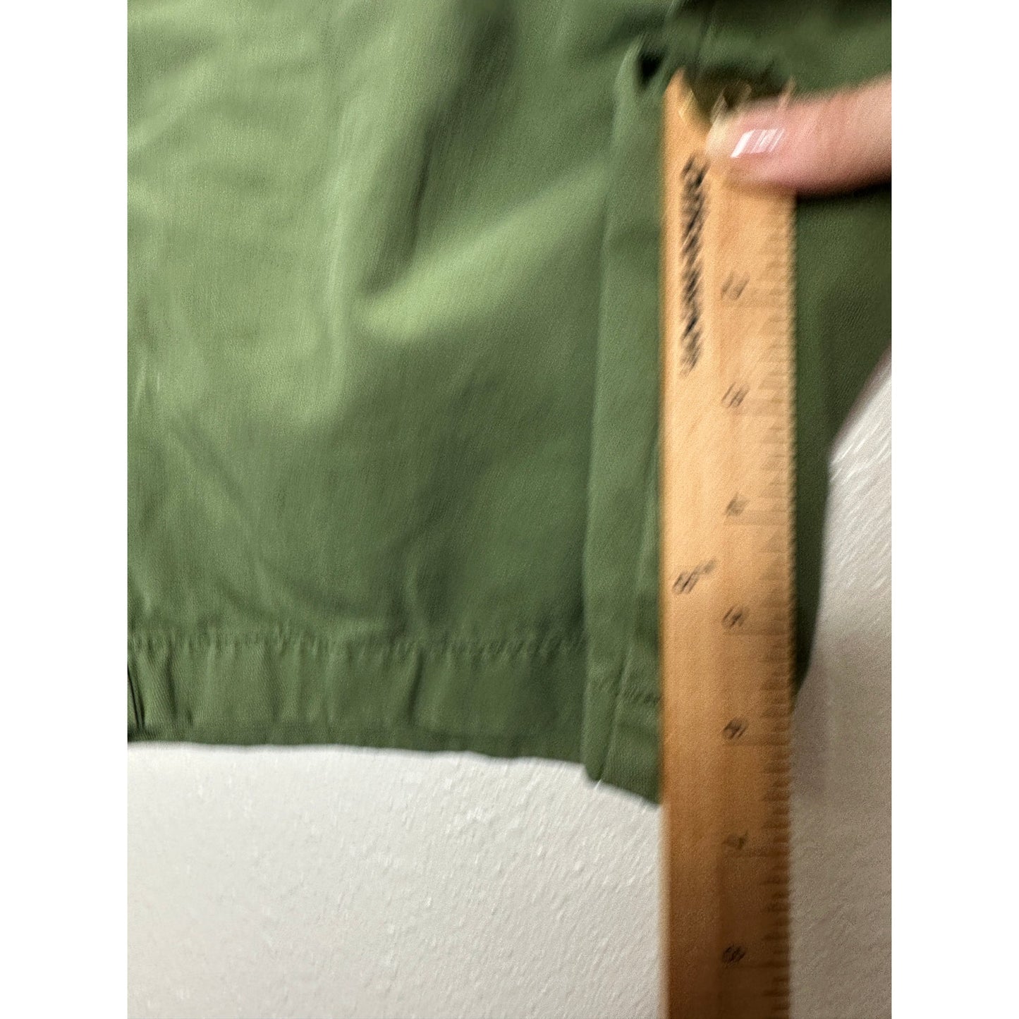J. Crew Olive Green 7" Cotton Chino Shorts Slant Pockets 4