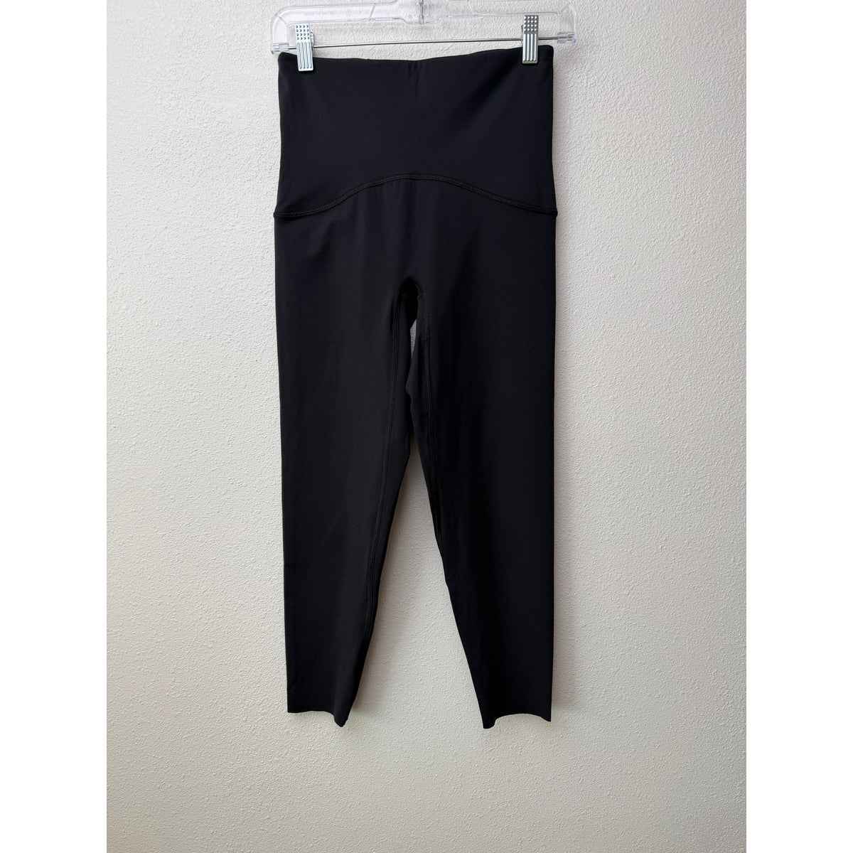 SPANX Black High Waist Cropped Leggings Women M