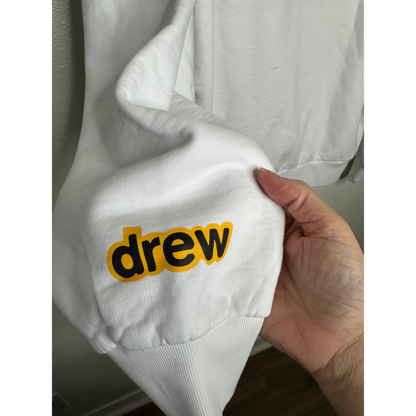 NWT Drew House Mascot Oversized Hoodie White Unisex/Men’s L