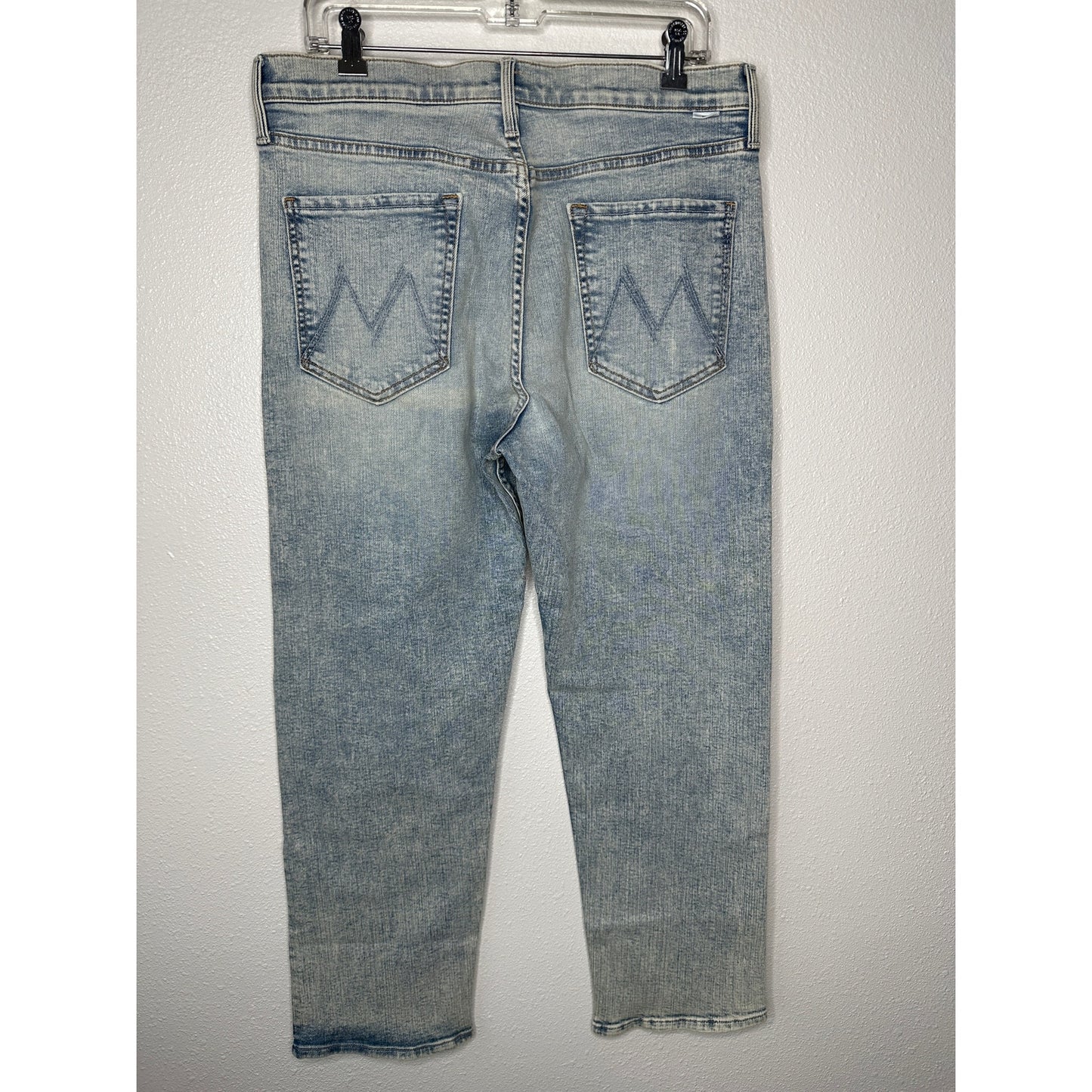 NWT Mother Light Acid Wash Button Fly tomcat Marrakesh Jeans 32