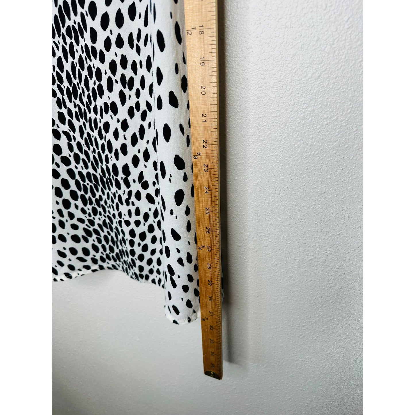 Reformation Black & White Ventura Cheetah Slip Dress XS