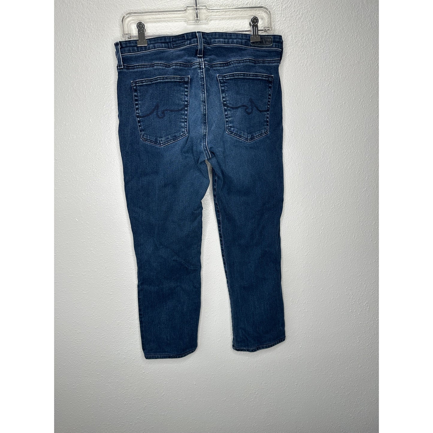 AG Harper Essential Straight Leg Jeans Size 30R Medium Wash
