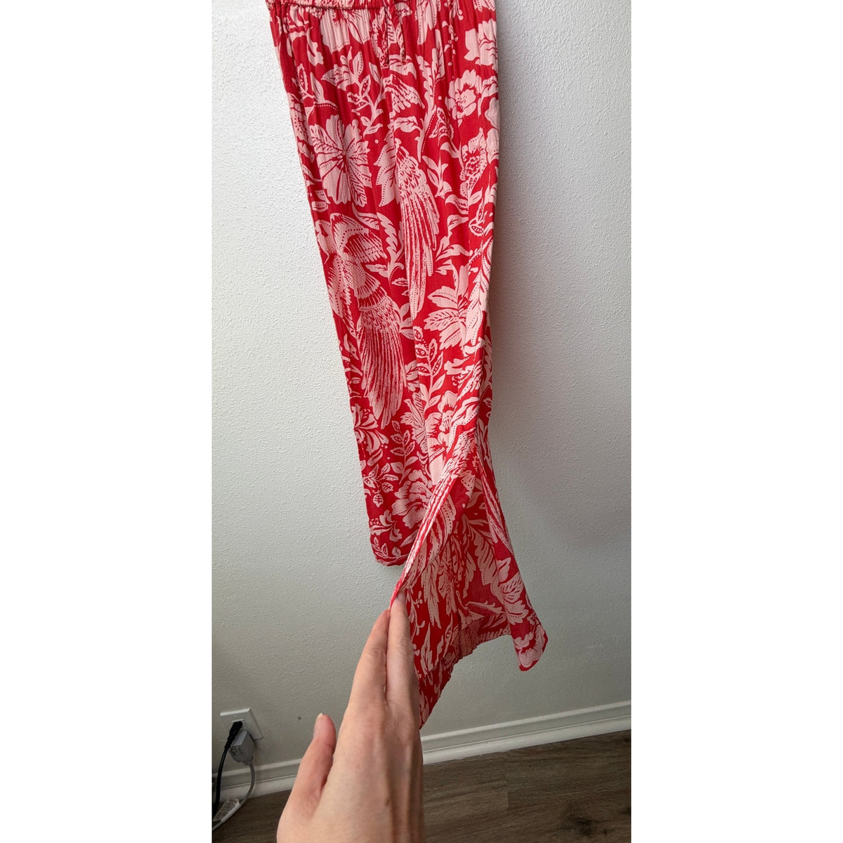 Elan Coral Pink Floral Cami Pants Set Women S