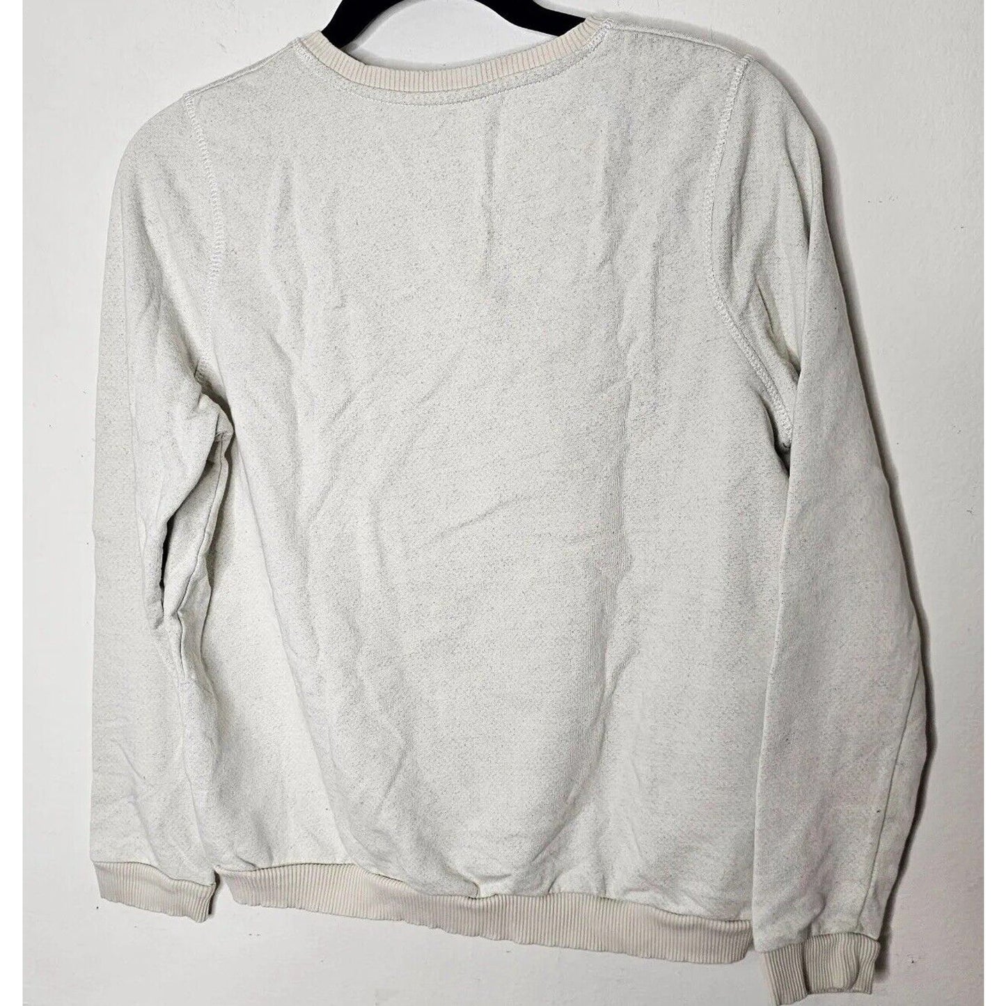 RARE Marcell Von Berlin Tan Berlin Graphic Long Sleeve Crew Neck Sweater Medium