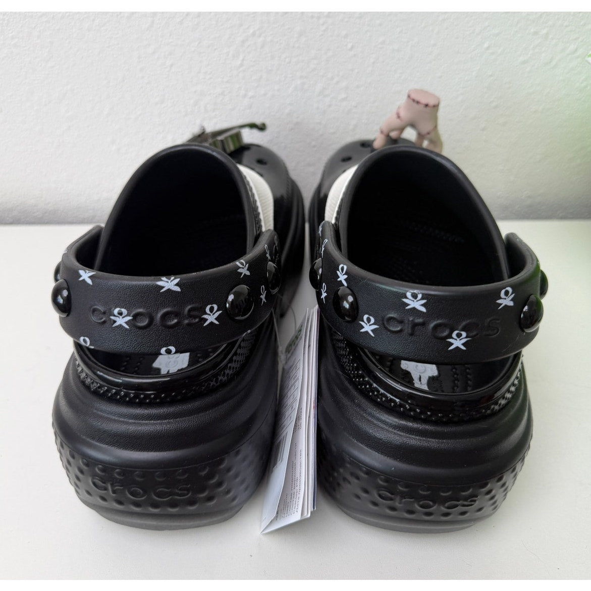 NWT Crocs x Wednesday Stomp Clog Black Womens 7