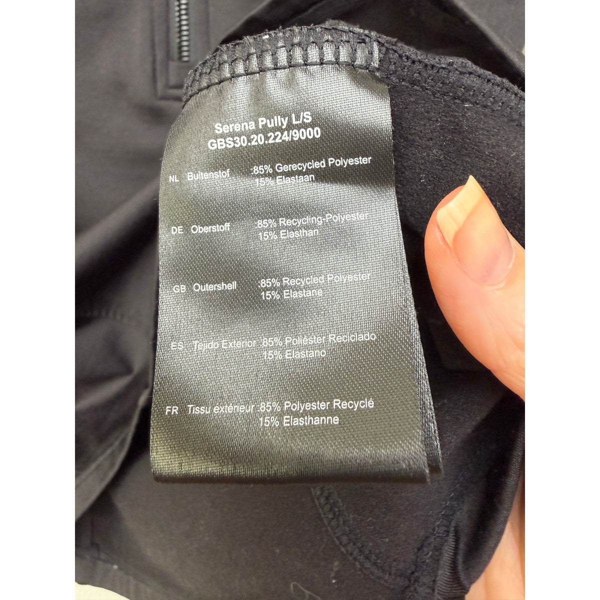 Goldbergh Serena Black Half Zip Ski Top Women S