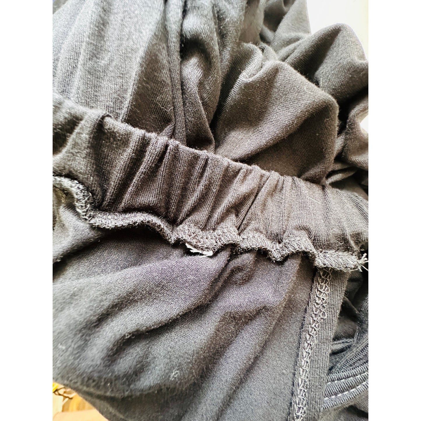 Black High Neck Plunging Sides Sleeveless Gathered Flowy Back Maxi Dress M