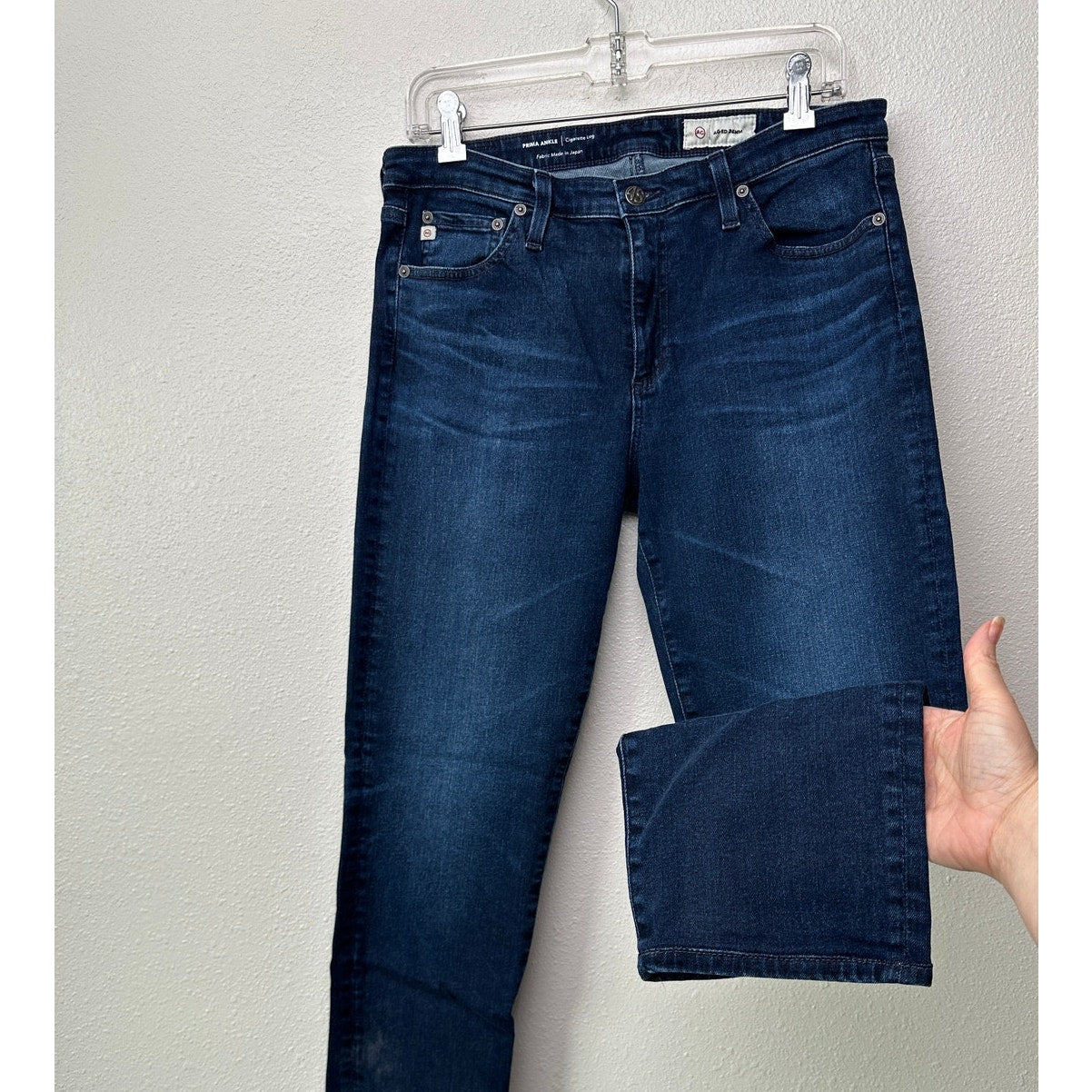 AG Jeans Prima Ankle Dark Wash Women’s US 31 Cigarette Leg