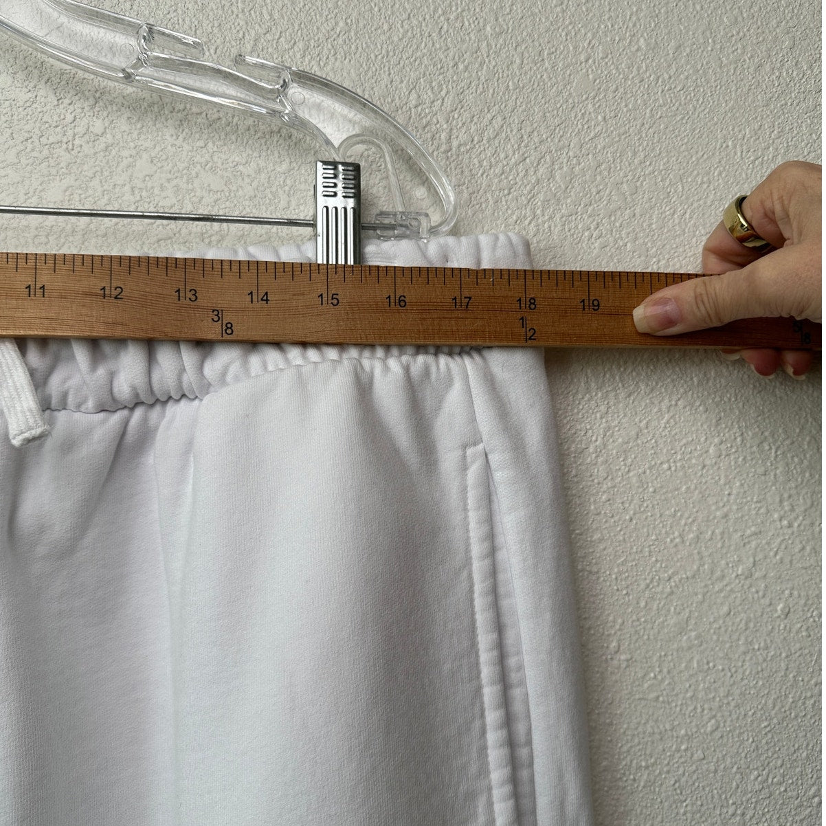 NWT Drew House Secret Sweatpant White Men’s XL Drawstring Elastic Hem