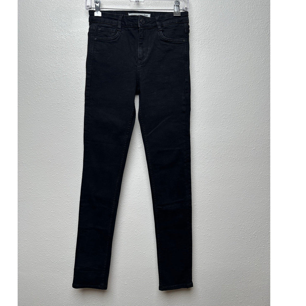 Zara Trafaluc Black High Rise Skinny Jeans Womens US 6