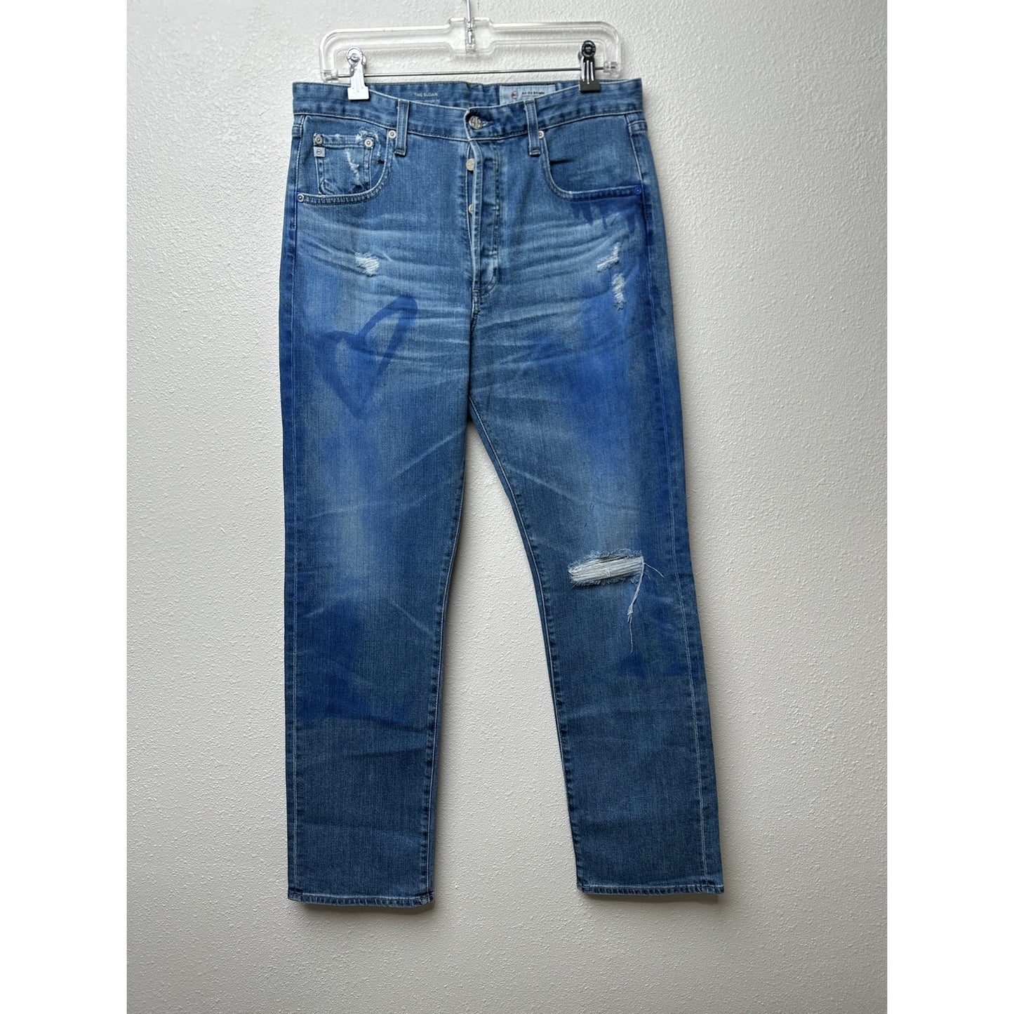 AG The Sloan Jeans Medium Wash Women US 29 Straight Leg
