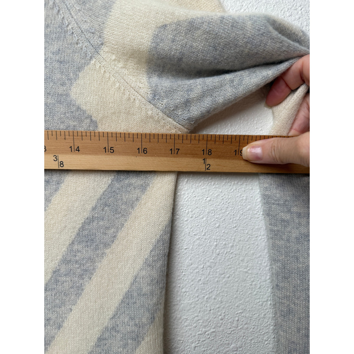 Minnie Rose Gray Ivory Cashmere Zip Cardigan Women S