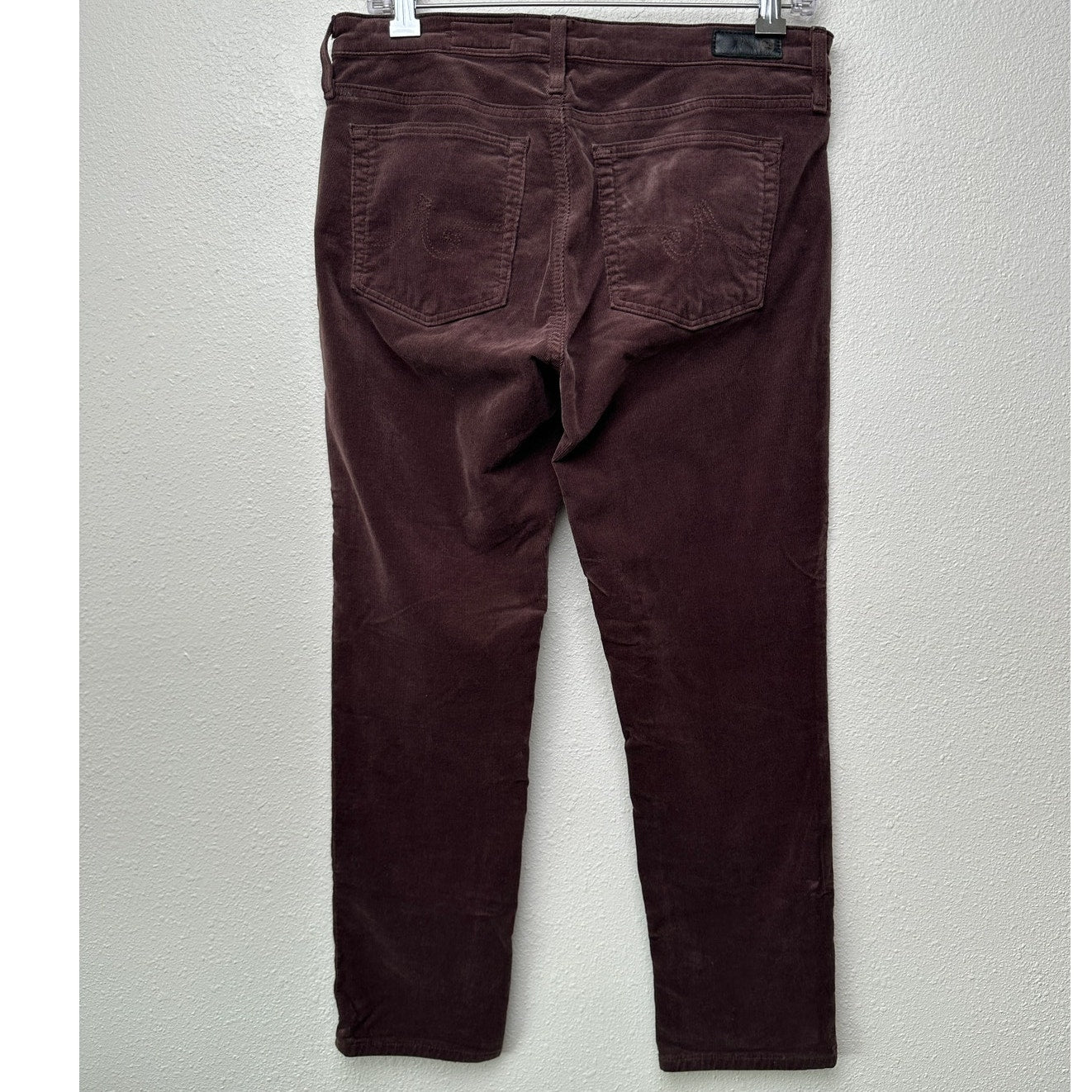 Adriano Goldschmied Prima Corduroy Cigarette Jeans Brown Women 29