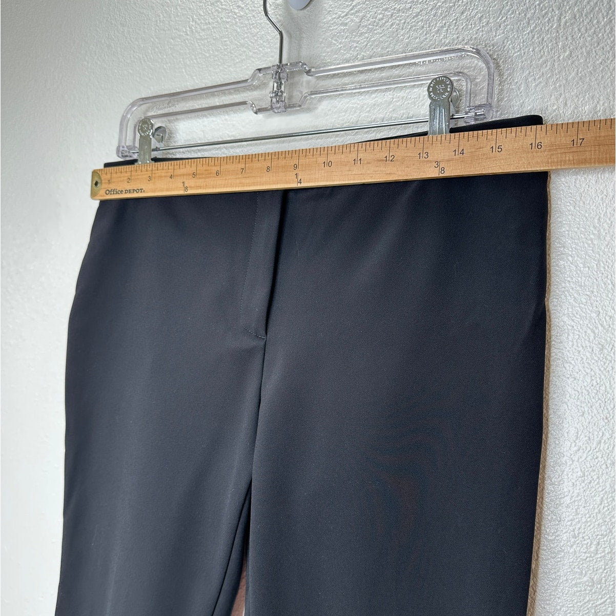 Theory Black Perform Tech Classic Skinny Leg Trouser Pants 8