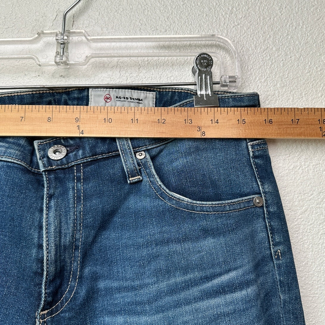 AG Prima Jeans Medium Light Wash Womens US 30R Cigarette