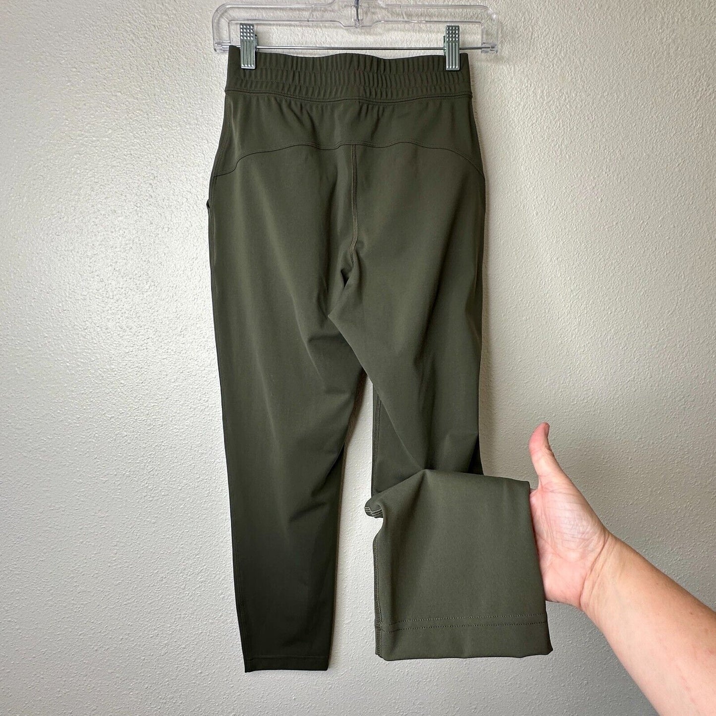 The Group by Babaton Olive Green The Weekender Stretch Waist Pocket Jogger Pant