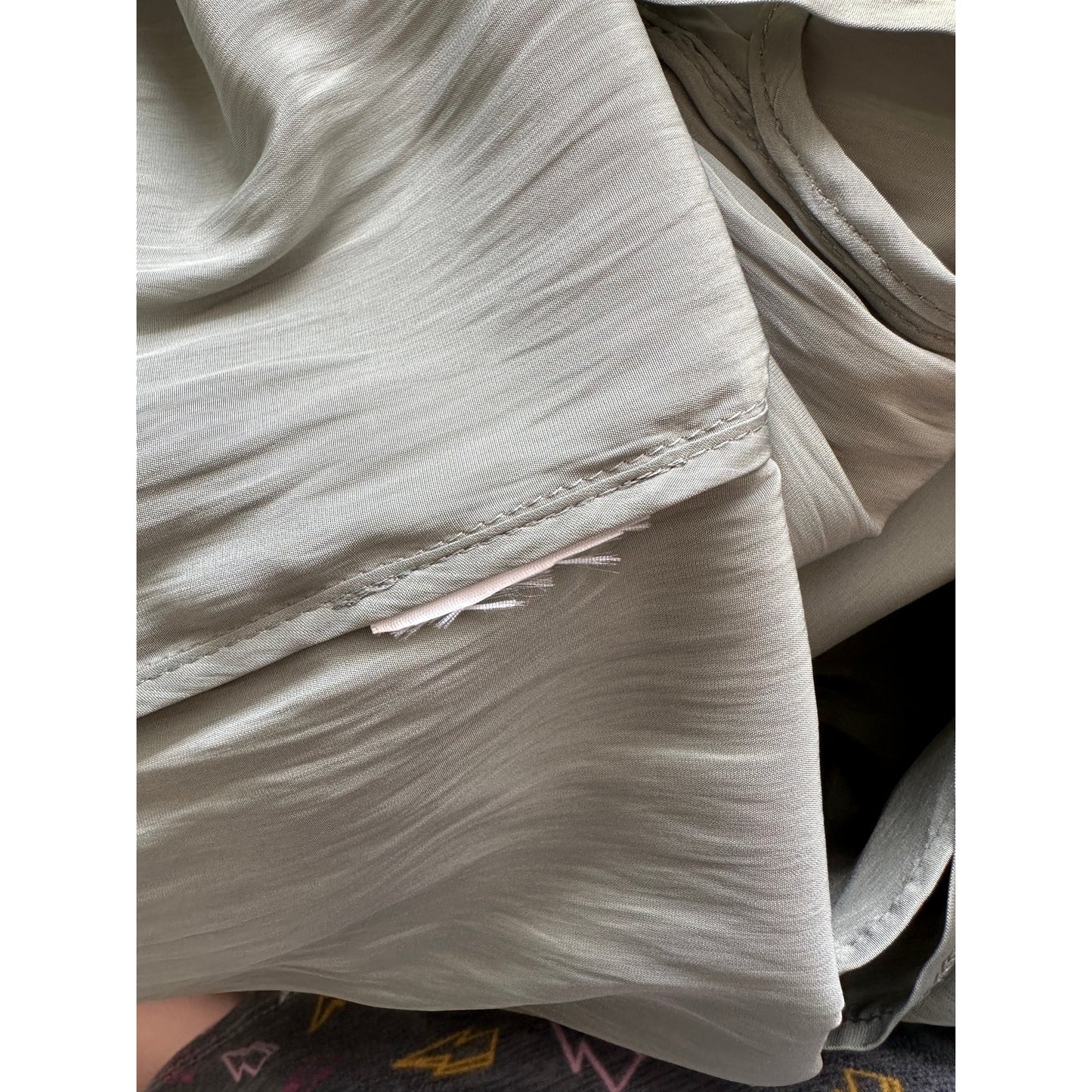 BCBGMaxazria Sage Green Ultra Thin Wide Notch Lapels Wrist Ties & Belt Jacket S