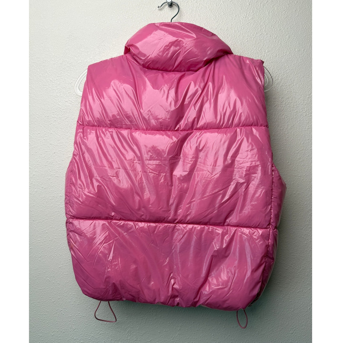 DeLuc Hot Pink Quilted Puffer Vest Women S