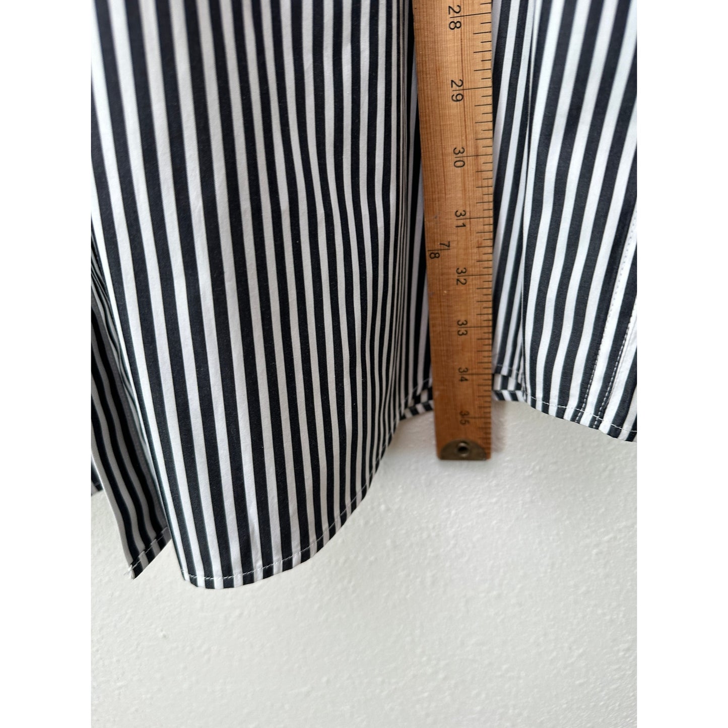 Maison Margiela Line 10 Oversized Striped Shirt Black/White Men’s US S (EU 38)