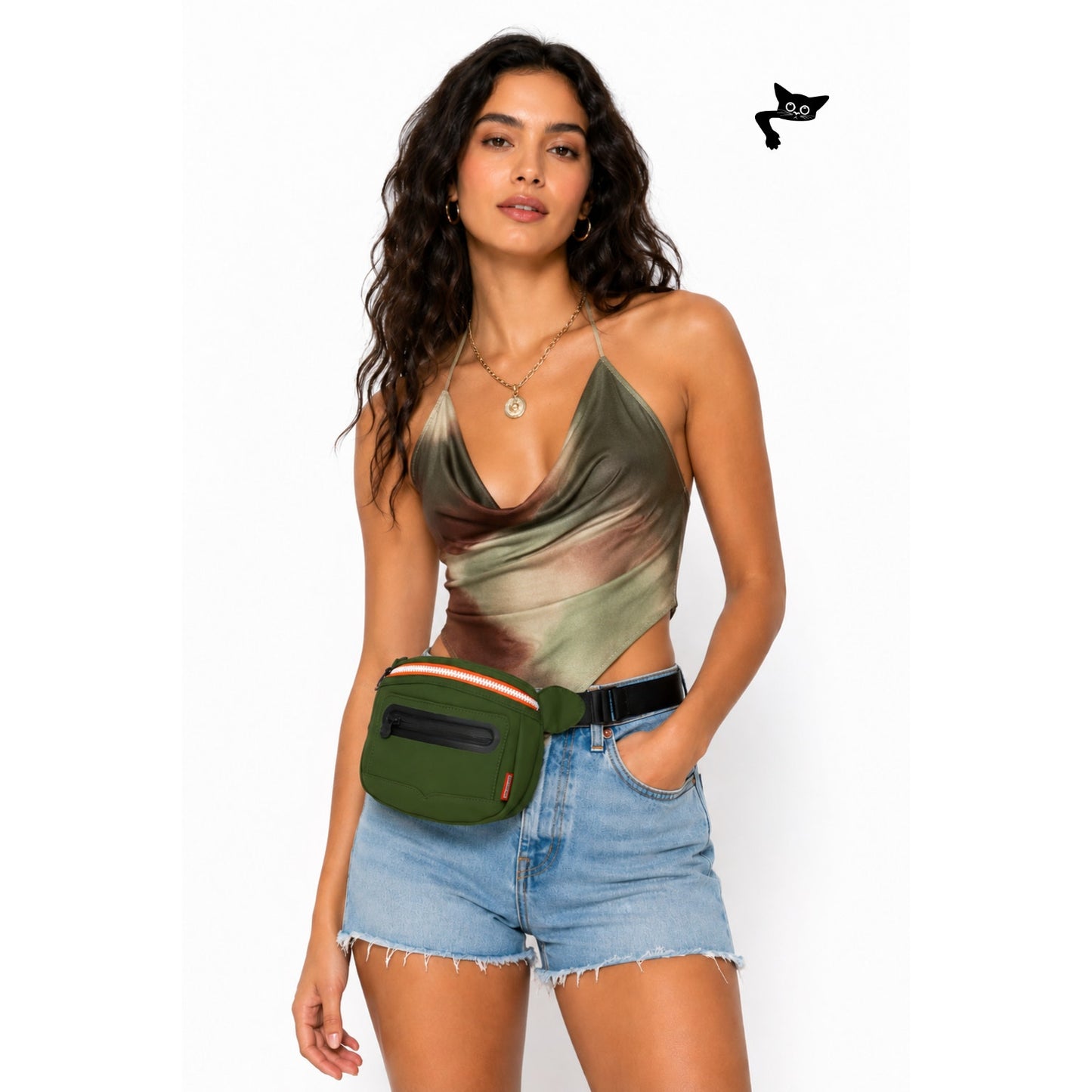 NWT Hunter for Target Green Belt Bag Fanny Pack Waterproof