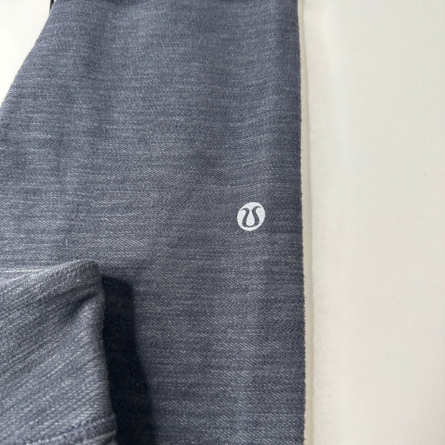 Lululemon Gray Patchwork Leggings Zip Pocket Yoga Pants 8