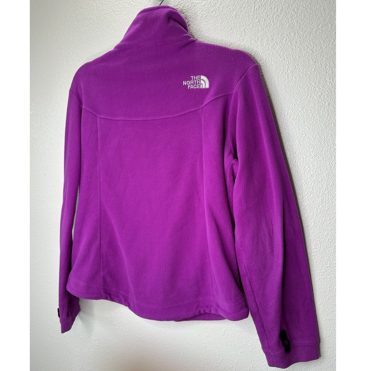 The North Face Lilac Front Zip Mock Neck Fleece Jacket S