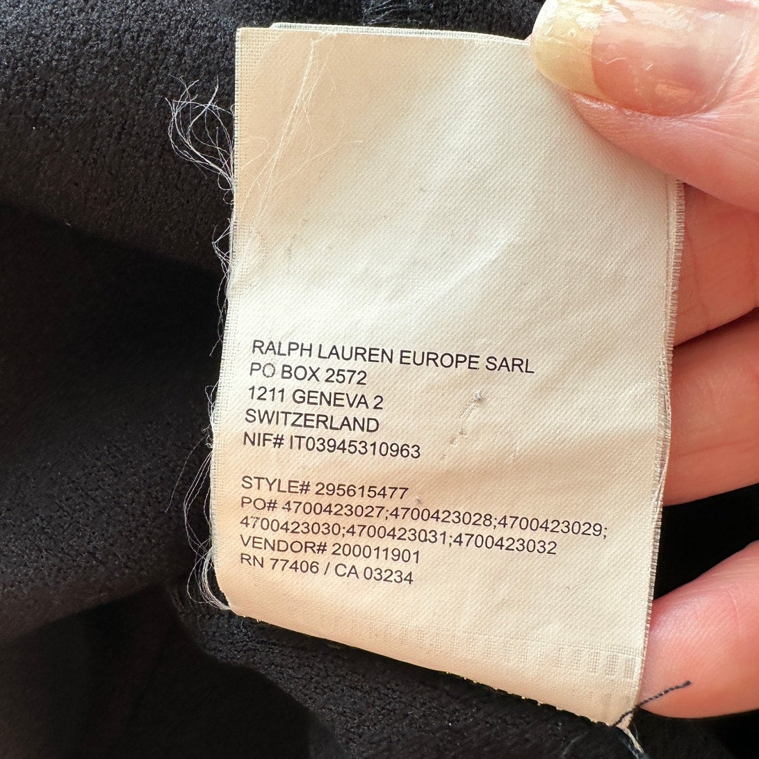 Club Monaco Black Sleeveless Round Neck Business Casual Tank Top M