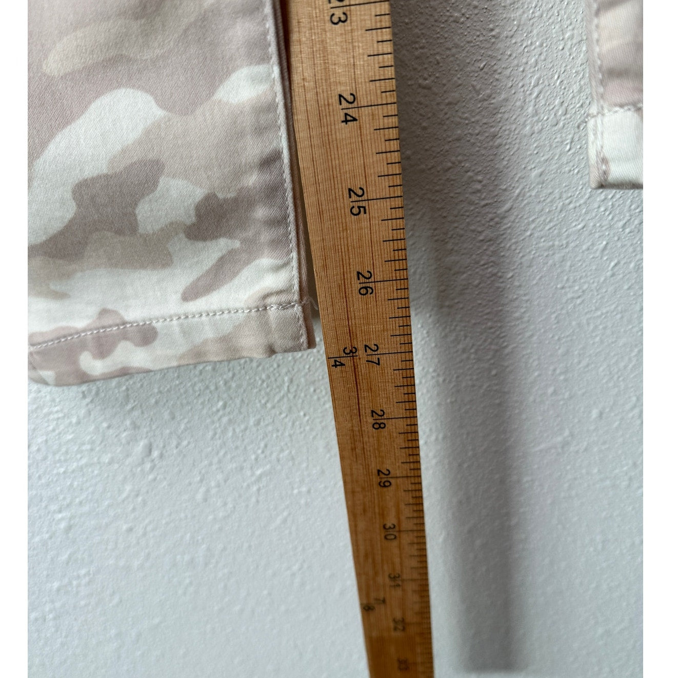 Knox Rose women’s camo ankle skinny pants beige US 6 mid rise