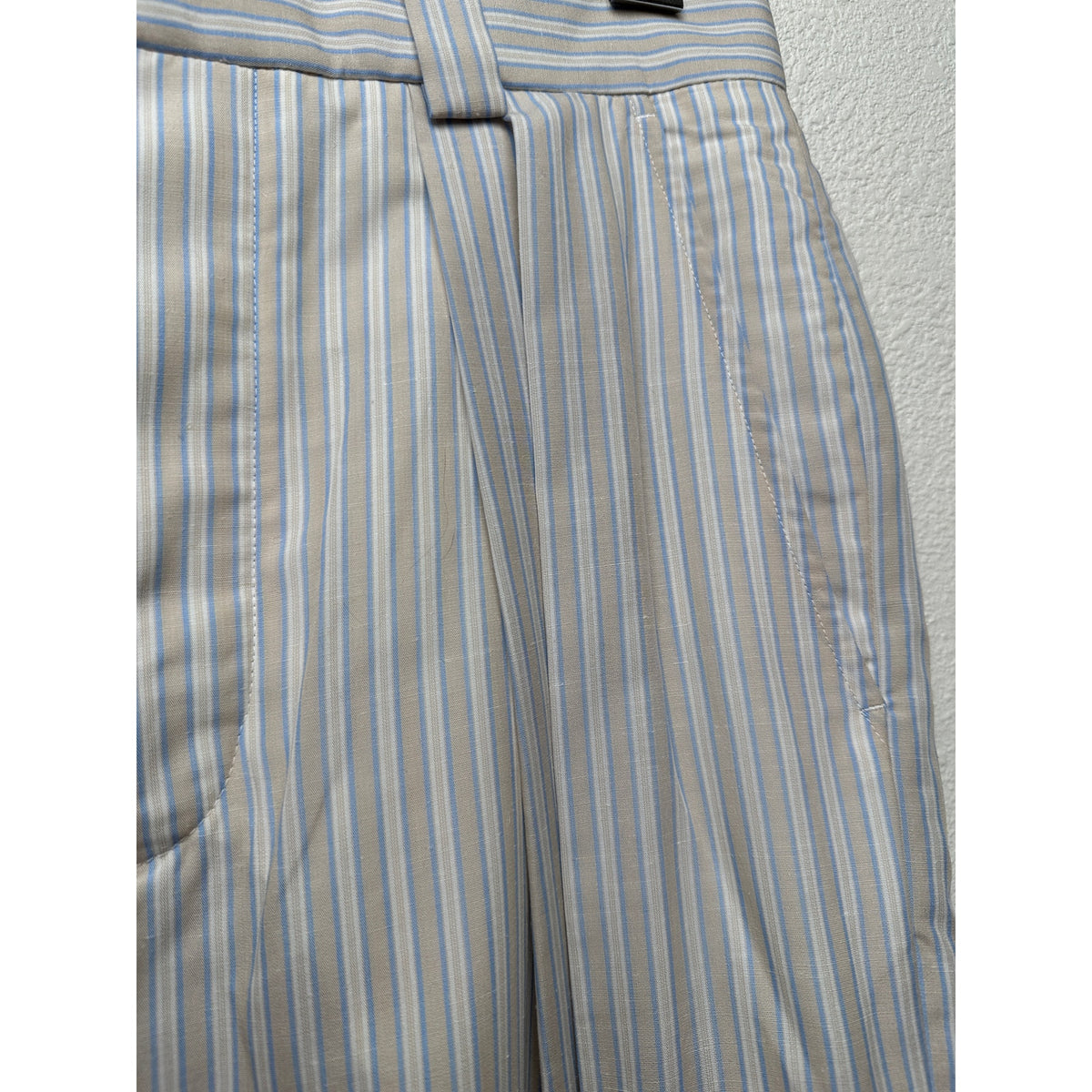 NWT King & Tuckfield Horizon Stripe Wide Leg Trouser US 30