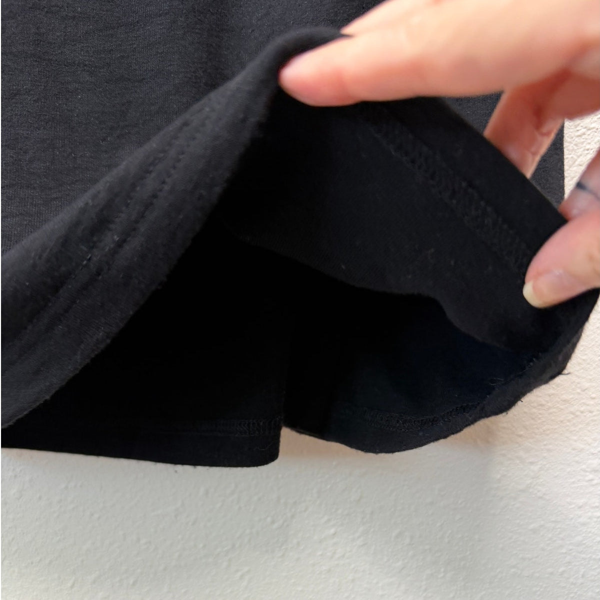 Molly King x BAYSE Black Stretch Column Maxi Skirt Viscose Women's US M