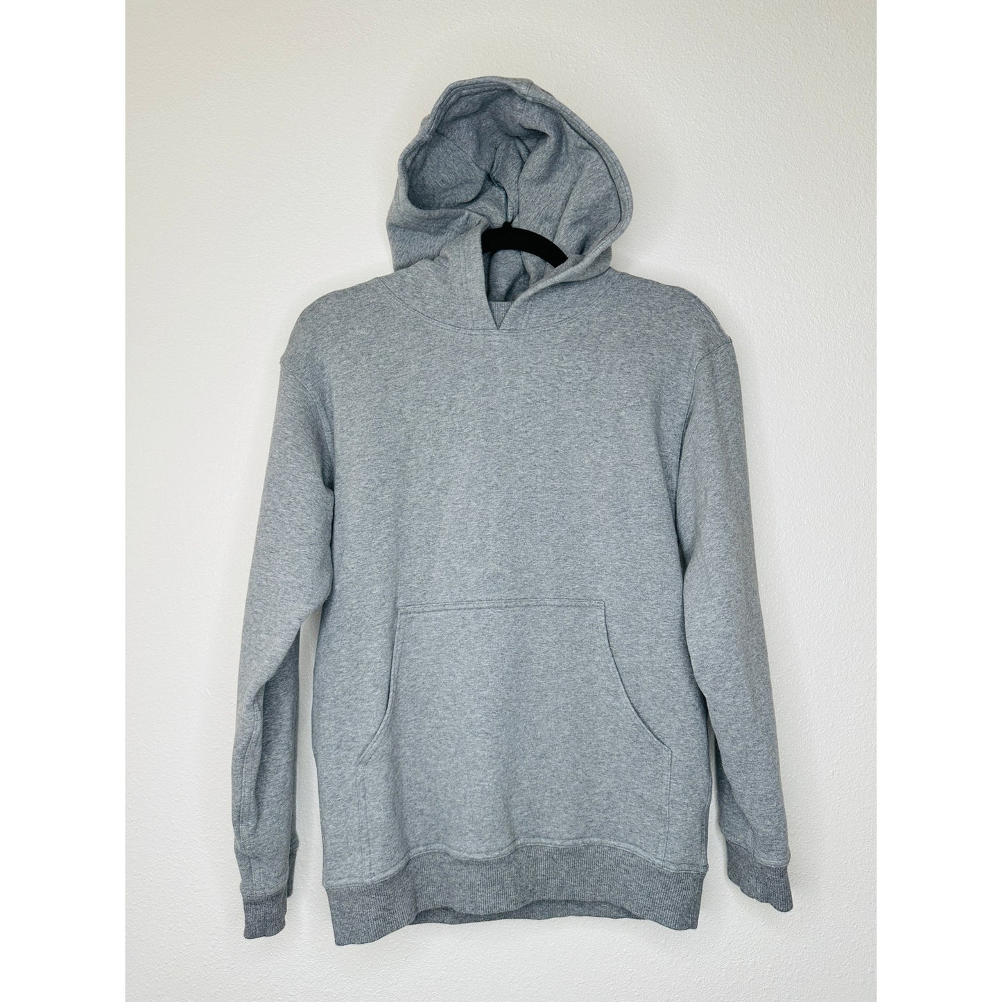 Lululemon heather Gray Long Sleeve Front Pouch Pullover Hoodie Sweater XS