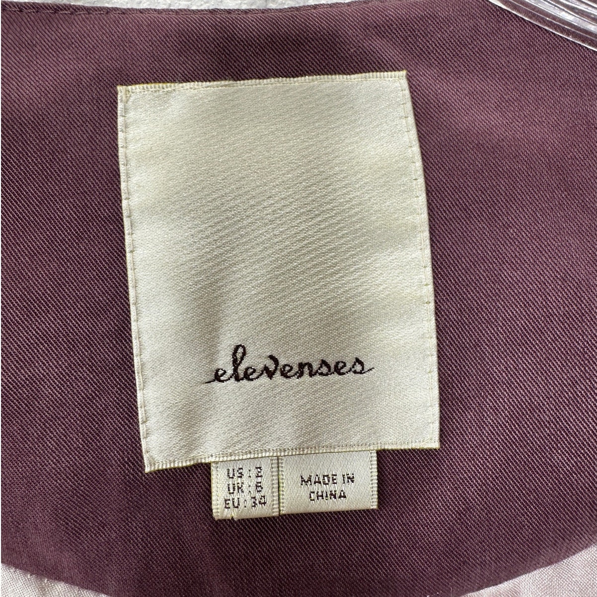 Elevenses Whitby Dusty Purple Soft Pocketed Thin Blazer 2