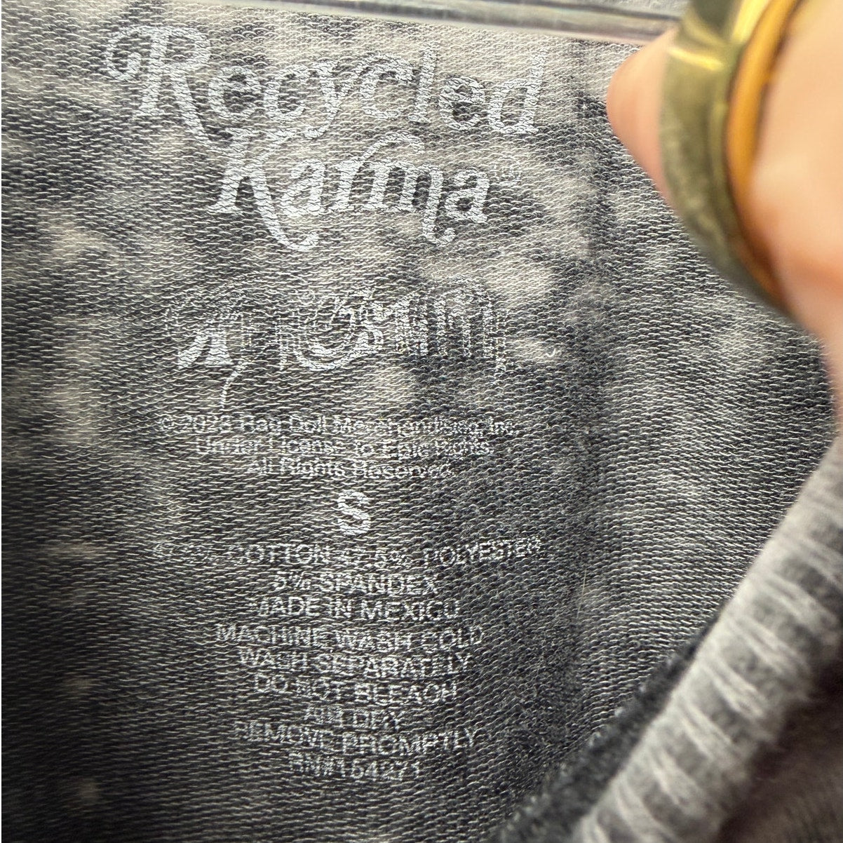 Recycled Karma Aerosmith Tour 85 Oversized Long Sleeve Tee Women S
