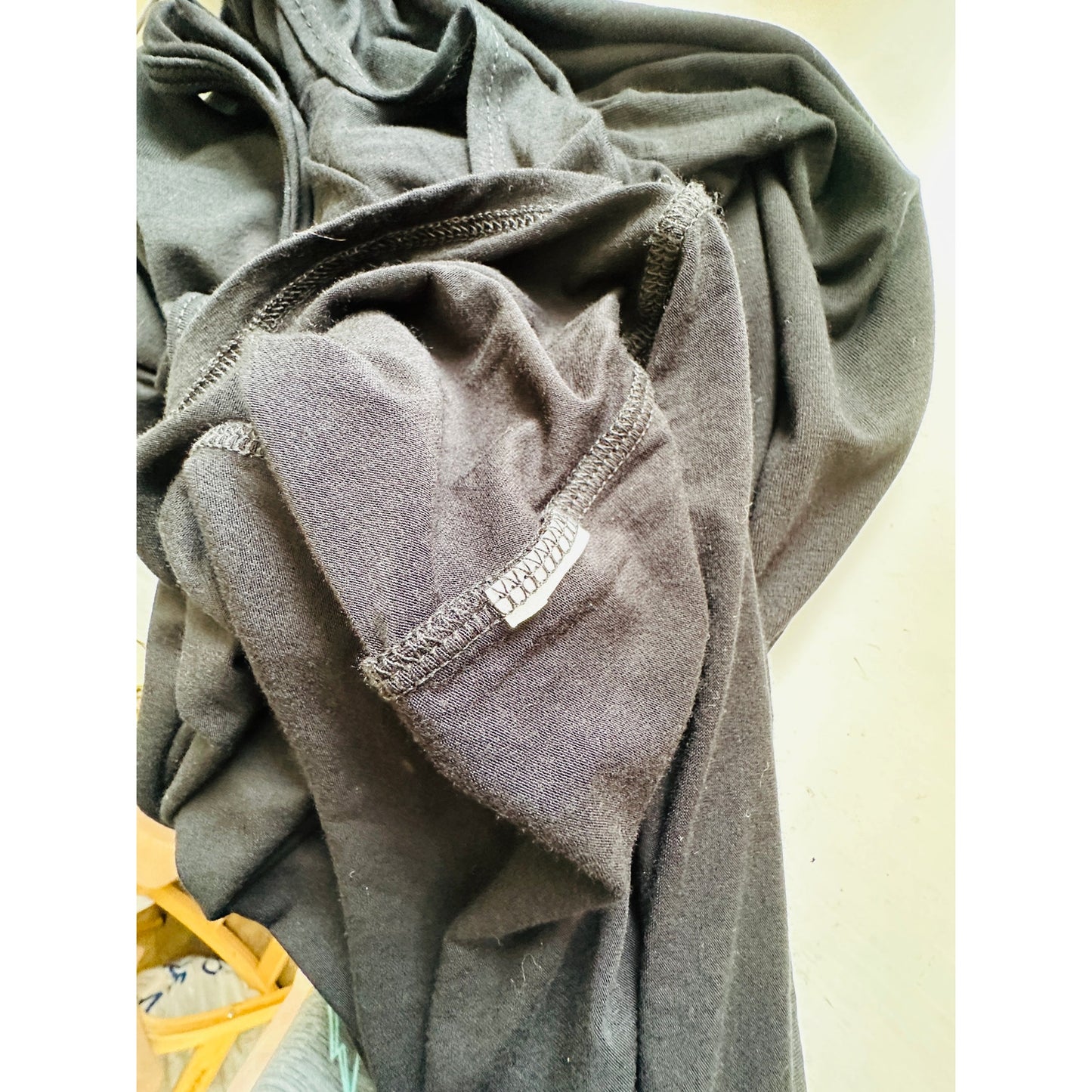 Black High Neck Plunging Sides Sleeveless Gathered Flowy Back Maxi Dress M