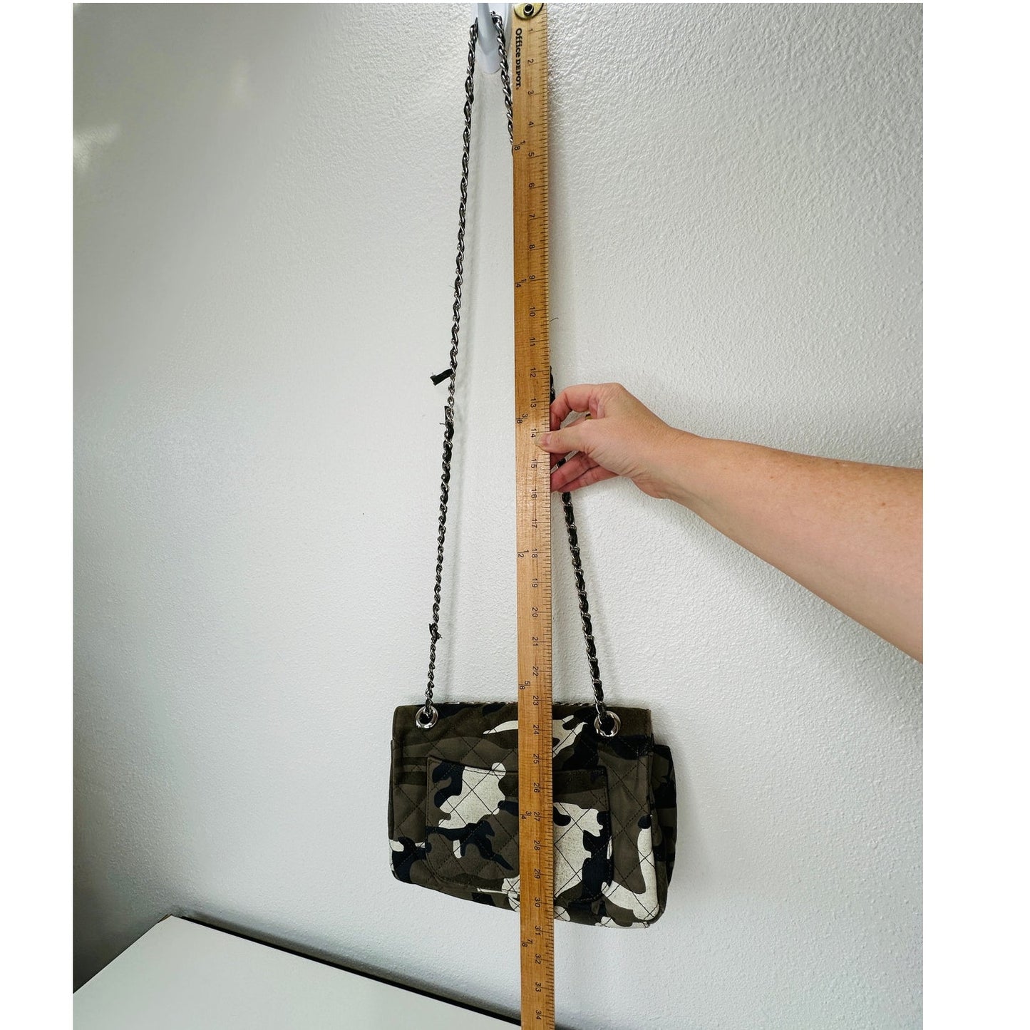 READYMADE Japan Green Multi Army Patch Shoulder Bag Braided Strap