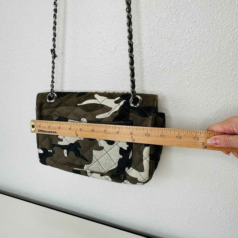 READYMADE Japan Green Multi Army Patch Shoulder Bag Braided Strap