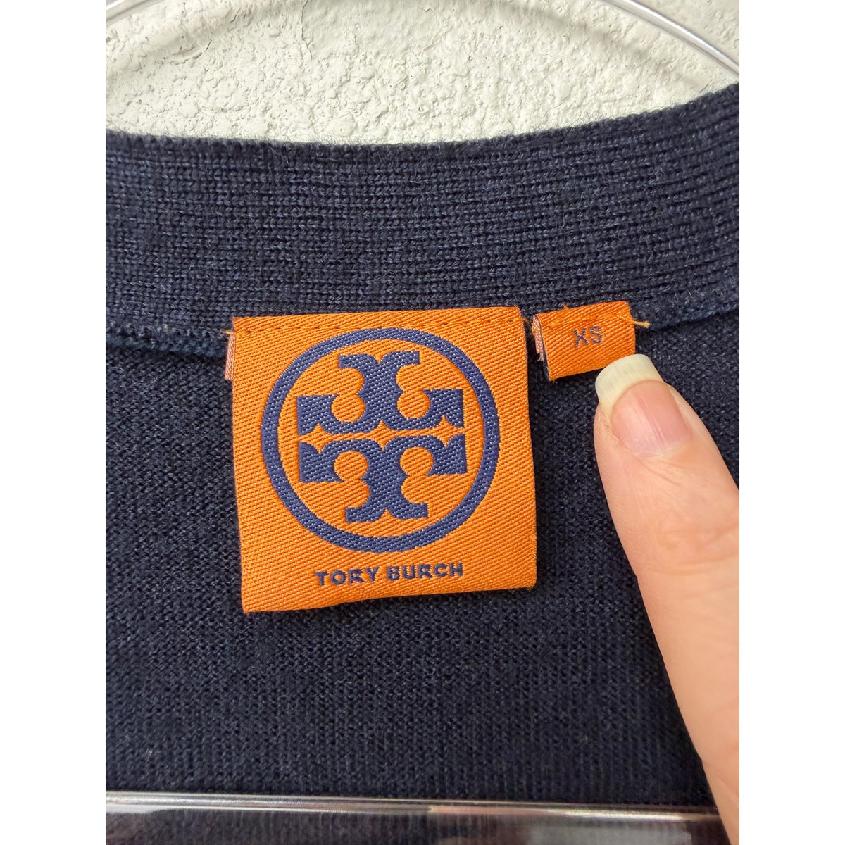 Tory Burch Brady Wool Cardigan Women XS Multicolor