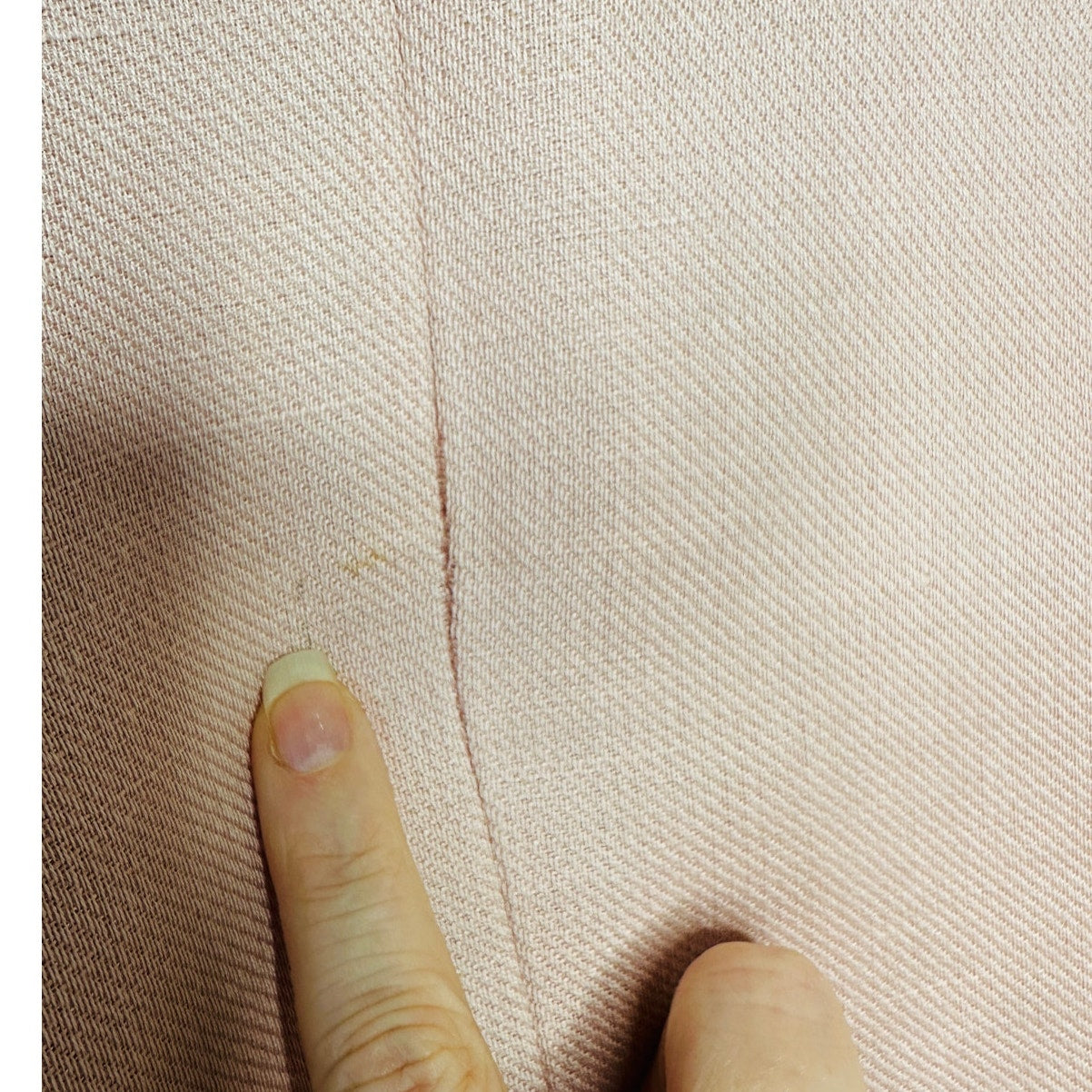Rebecca Minkoff Pink Linen Blend Blazer Jacket Size 0 Double Button Chic