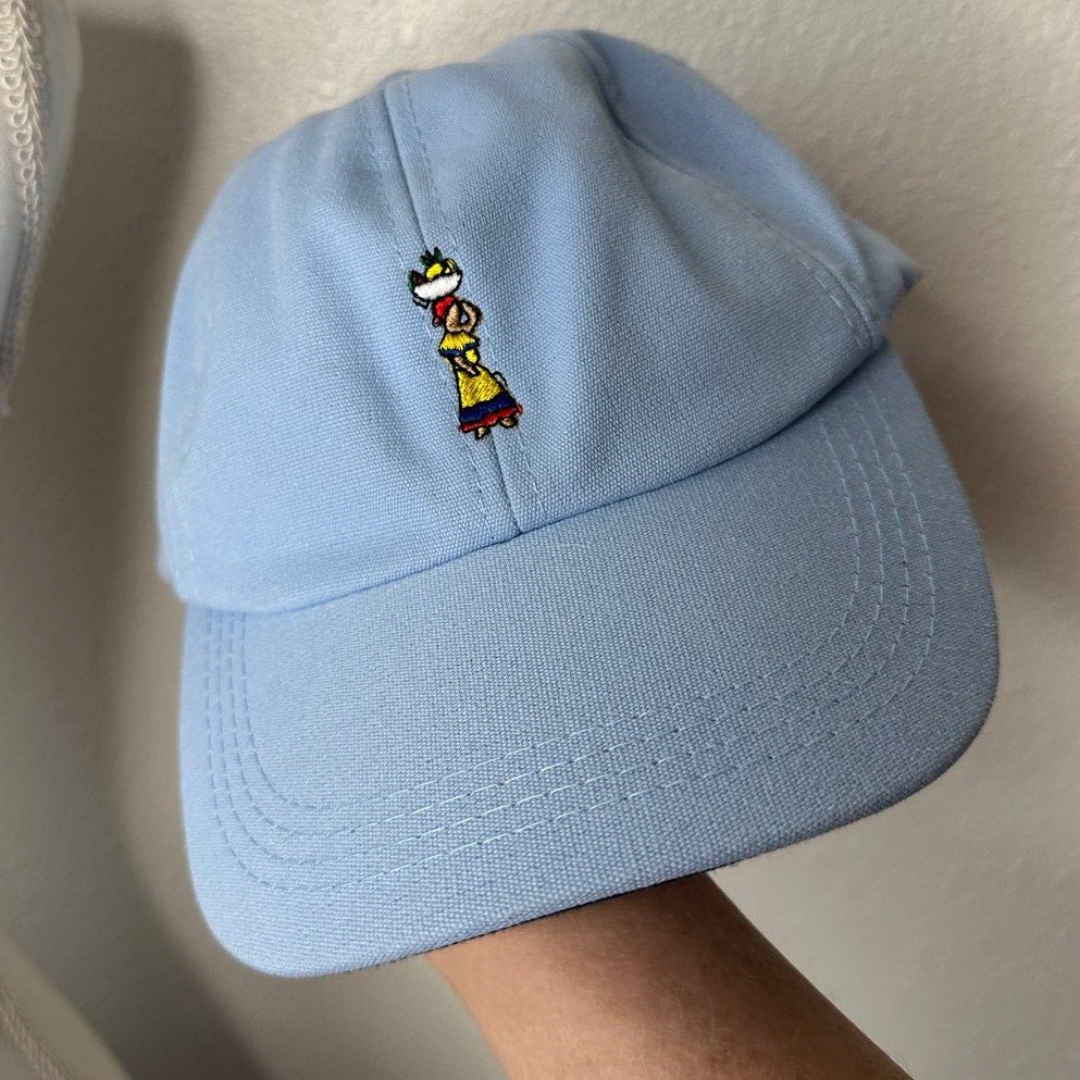 Kowu Light Blue Colombian Embroidered Adjustable Baseball Cap