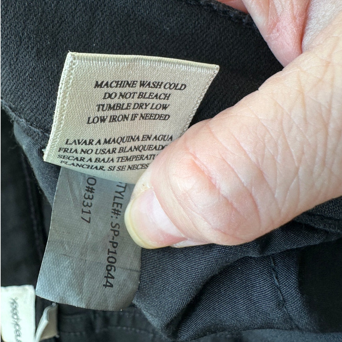 Sneak Peak Black Distressed Knee Bootcut Jeans 29