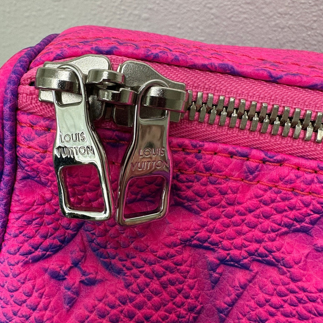 NWOT Keepall Bandouliere 50 Taurillon Illusion Virgil Abloh