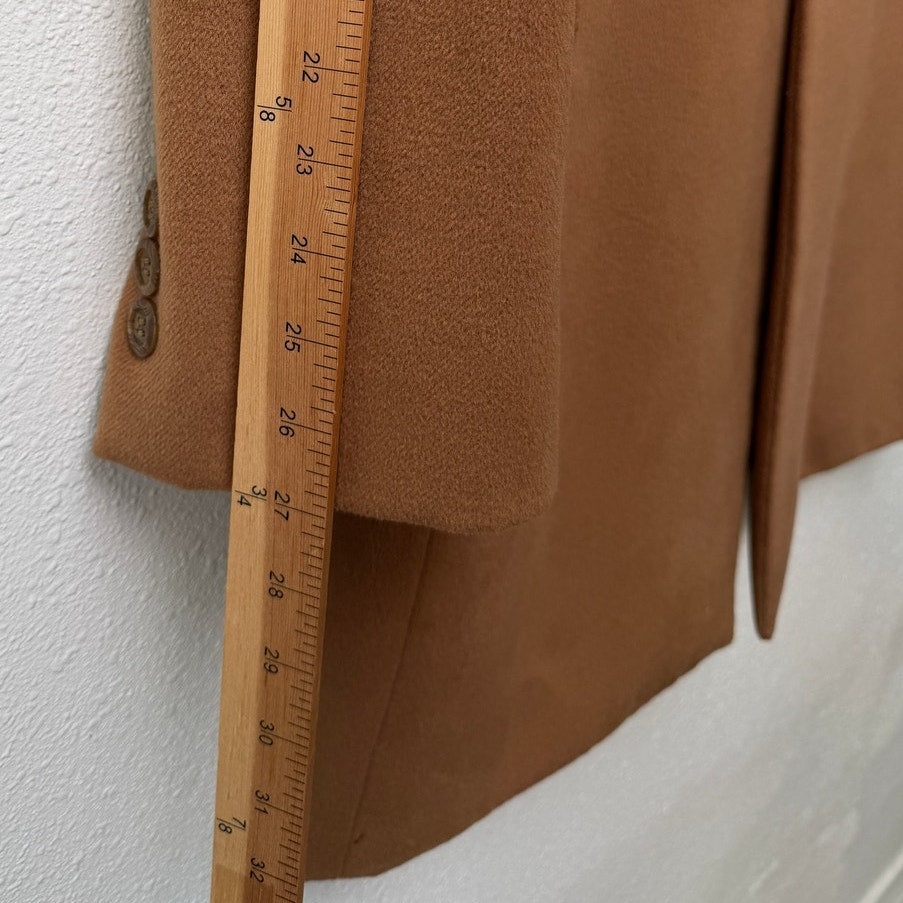 Caravelli Elliott 2B Camel Overcoat Men's IT 40L