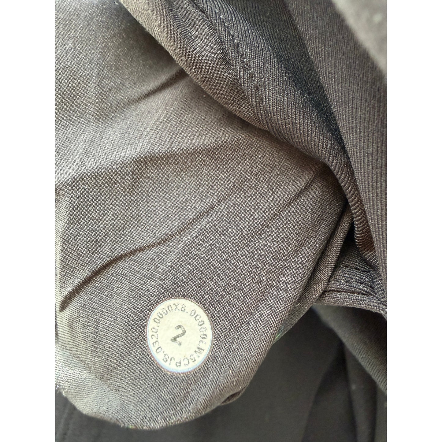 Lululemon On The Fly Jogger Black Drawstring Cuffed Pants Size 2